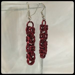 Byzantine Chainmail Earrings